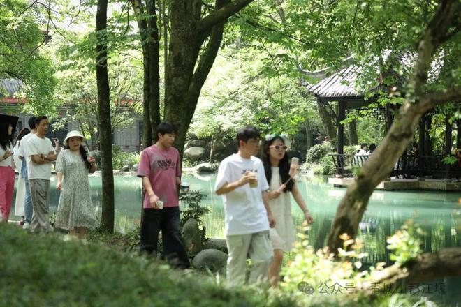 江堰太火爆NPC白娘子被求合影到宕机OG网站顶流实锤！这个五一青城山都(图24)