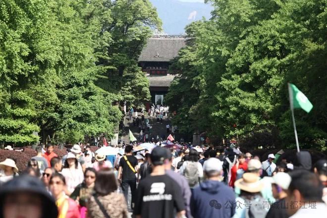 江堰太火爆NPC白娘子被求合影到宕机OG网站顶流实锤！这个五一青城山都(图28)